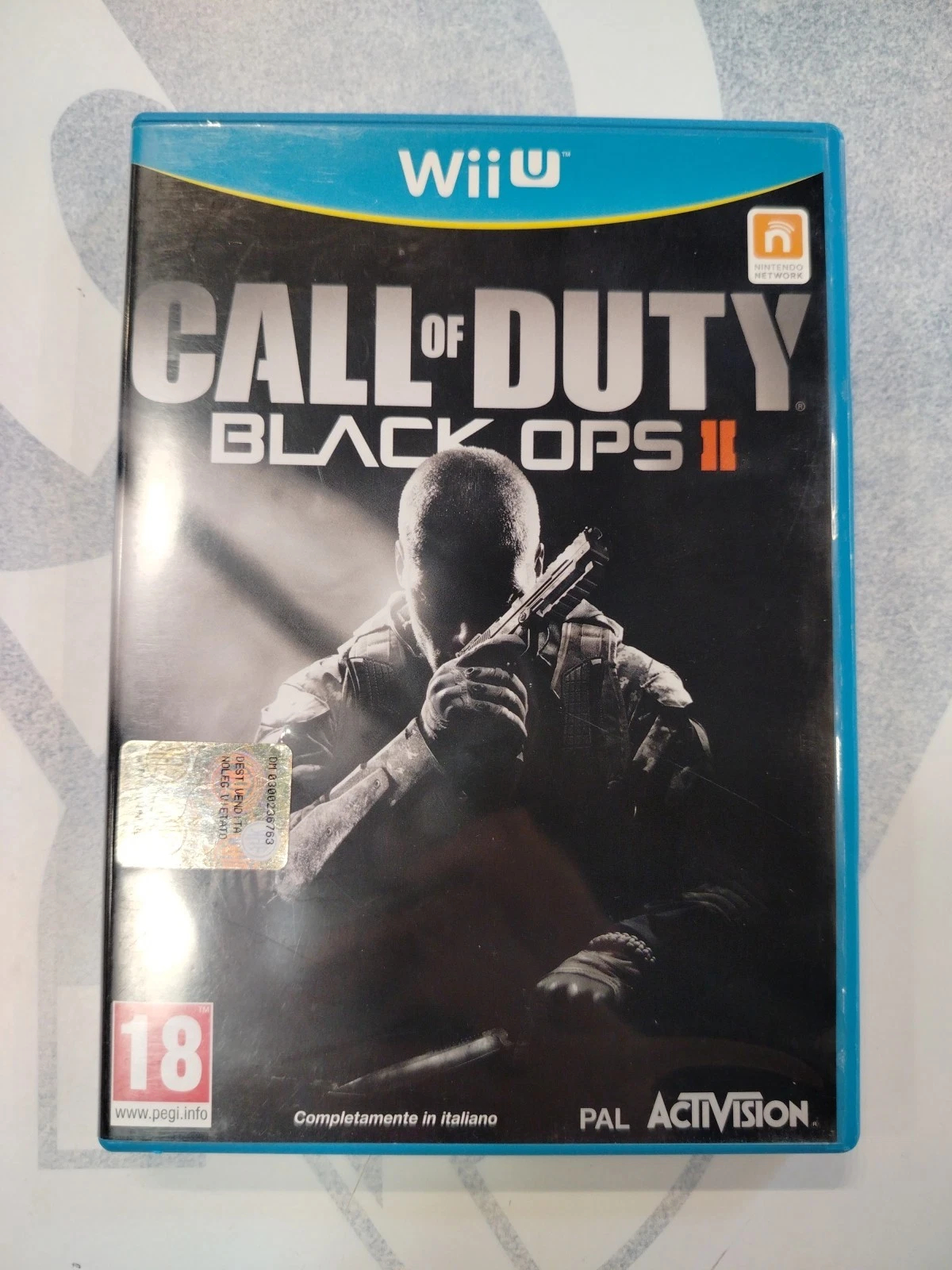 Call Of Duty Black Ops 2 Wii U Nintendo Italiano PAL Triangolo Blu